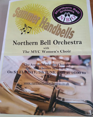 Handbell Concert Programme Front