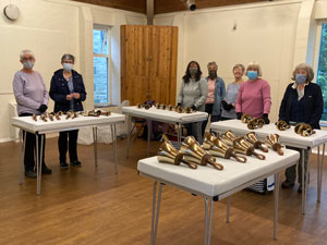 Resuming handbell practice